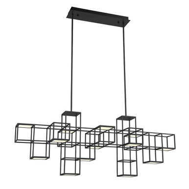 Ferro 1 Light Small Linear Chandelier by Eurofase 38257 - 38257