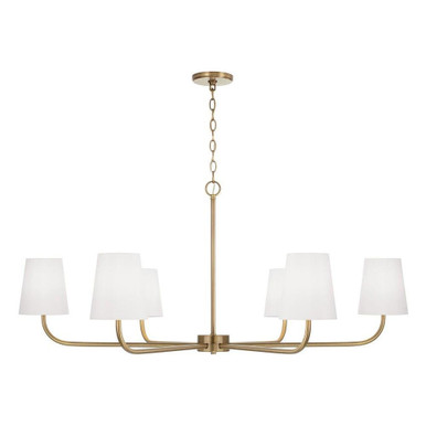 Brody 6 Light Oversized Chandelier by Capital 449461
