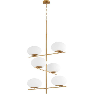 Forest Celyn 6 Light Medium Chandelier by Bailey Street Home - 182-BEL-4637602