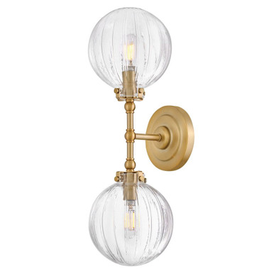 Helene 10W 2 LED Medium Wall Sconce 19.5 Inch and 6.25 Inch Wide by Hinkley - 57412LCB