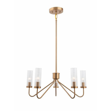 Flux 5 Light Medium Chandelier by Brio - FL105G
