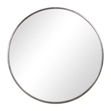 Round Mirror 35 Inch Tall and 35 Inch Wide by Bailey Street Home