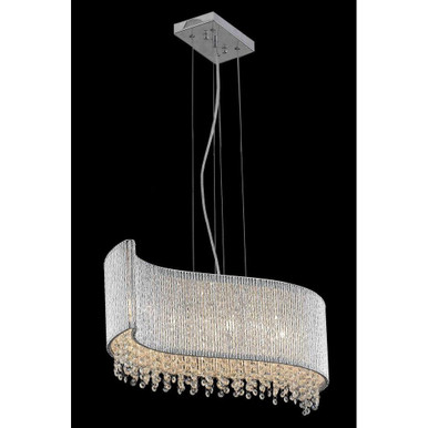 Downing Side 5 Light Medium Pendant by Bailey Street Home - 390-BEL-3342416