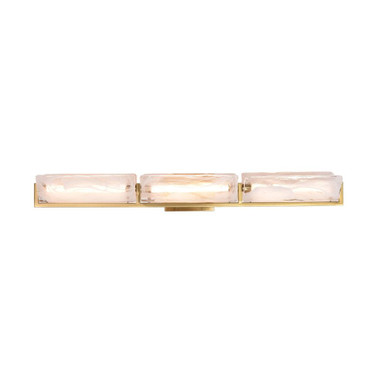 Mingle 27W 3 LED Bath Vanity 4.75 Inch Tall and 38 Inch Wide By Varaluz - 531B03SB
