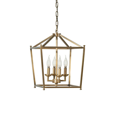 Gridlock 4 Light Pendant 18 Inch Tall and 14 Inch Wide By Varaluz - 538P04