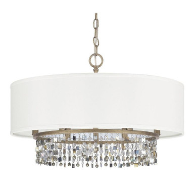 Harper 6 Light Large Pendant by Capital - 4216BG-544-CP