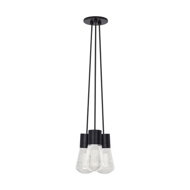 Alva 27W 3 LED Pendant 7.1 Inch Tall X 9 Inch Wide by Visual Comfort Modern - 700TDALVPMC3-3