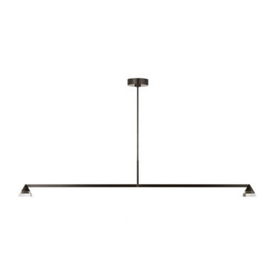 Midrand 26.2W 2LED Linear Chandelier 9.1 Inch Tall by Visual Comfort Modern - SLLS753