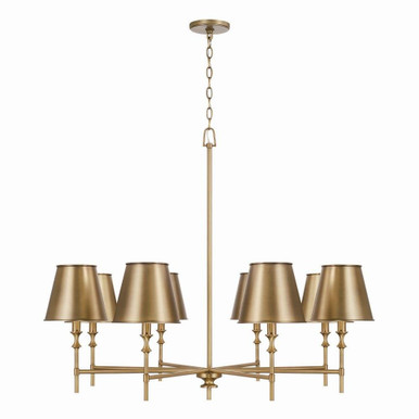 Whitney 8 Light Oversized Chandelier by Capital - 449781AD-707
