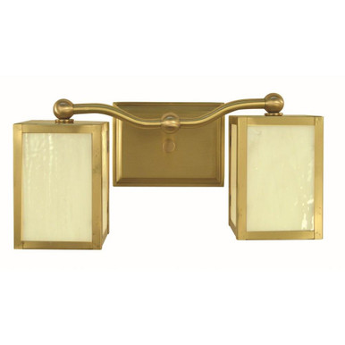 Asher 2 Light Wall Sconce by Framburg - F-5907 BR