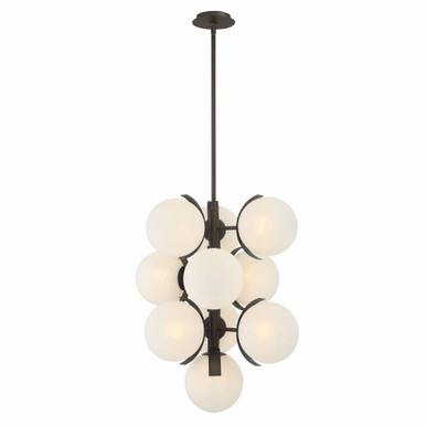 Vino 10 Light Pendant 29.5 Inch and 24.75 Inch Wide by Minka Metropolitan - N2085-860