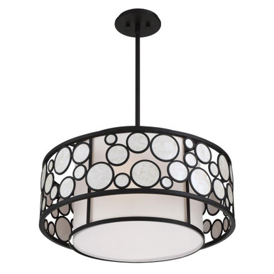 Mosaic 4 Light Large Pendant by Minka Metropolitan - N7754-143