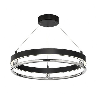 Grande Illusion 28W 1 LED Large Pendant by Minka Metropolitan - N7992-572-L