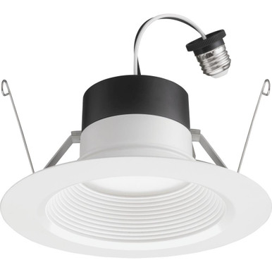 E series 13.9W LED Baffle Retrofit Downlight (Contractor Pack of 6) by Juno - 65BEMW SWW5 90CRI CP6 M2