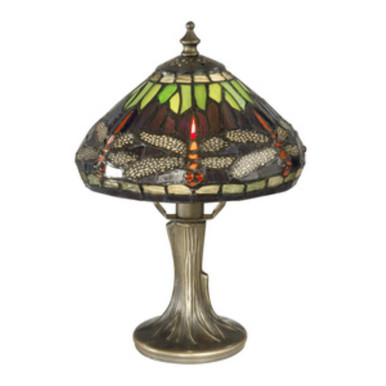 Dragonfly One Light Table Lamp by Dale Tiffany  - 7601/521