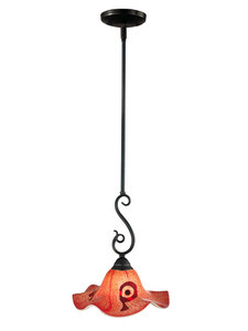 Carmel Flare 1 Light Medium Pendant by Dale Tiffany - AH11243CB