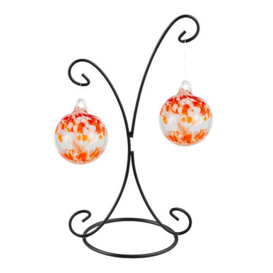 Tree Of Life 2 15 Inch Nova Hand Blown Glass Ball by Dale Tiffany - AC24075-D4