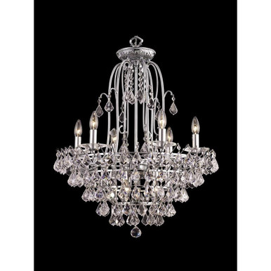 Tennyson 9 Light Medium Chandelier by Dale Tiffany - GH80281