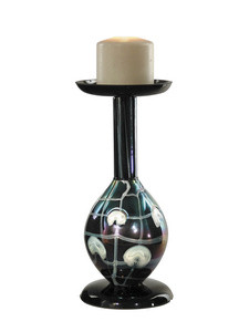 Seaside Heights 11.5 Inch Decorative Candle Holder by Dale Tiffany - PG70344