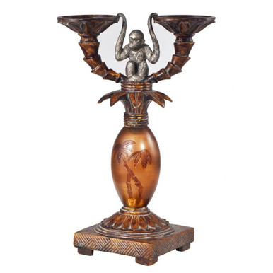 Nirobi 14 Inch Candle Holder by Dale Tiffany - PA500006