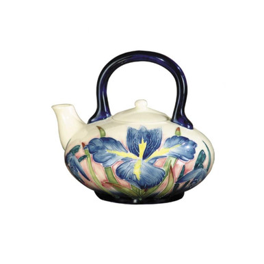 Iris 5.5 Inch Hand Painted Porcelain Tea Pot by Dale Tiffany - PA500215