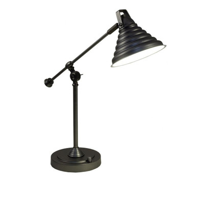 Cone 21.5 Inch 7.5W 1 LED Desk Lamp With USB Charger by Dale Tiffany - SPT18191LED-U