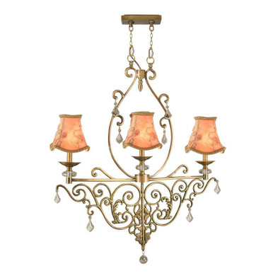 Ashbee 3 Light Large Chandelier by Dale Tiffany - SRH11054