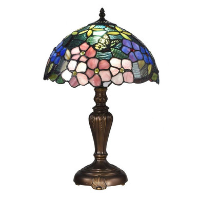 Fox Peony 1 Light Table Lamp by Dale Tiffany - STT16081