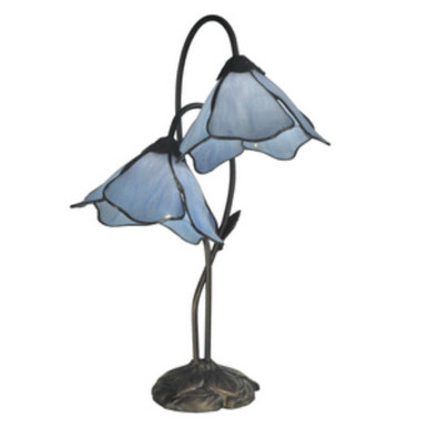 Poelking Two Light Table Lamp by Dale Tiffany  - TT12147