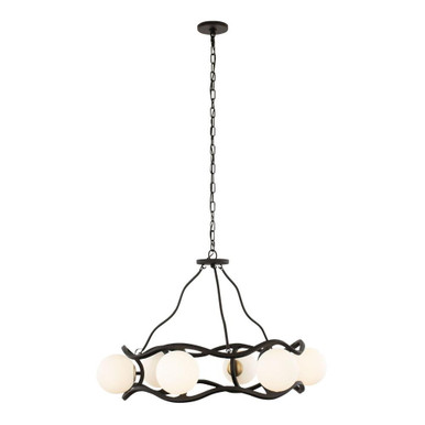 Black Betty 6 Light Oversized Chandelier by Varaluz - 374C06CBFG