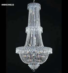 Impact 20 Light Large 2 Tier Chandelier by James Moder - 40639S22