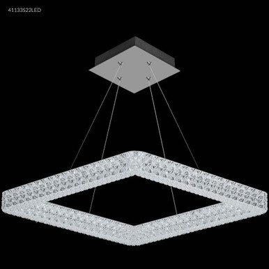 Acrylic LED Light Medium Chandelier by James Moder - 41133S22LED