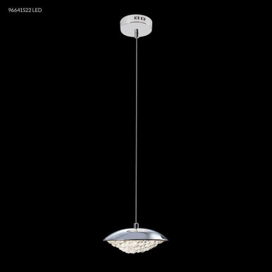 Galaxy 1 Light Mini Crystal Chandelier by James Moder - 96641S22LED
