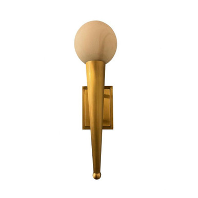 4.5W 1 LED Wall Sconce 18.5 Inch Tall and 5.5 Inch Wide by House of Troy - WL310-BB