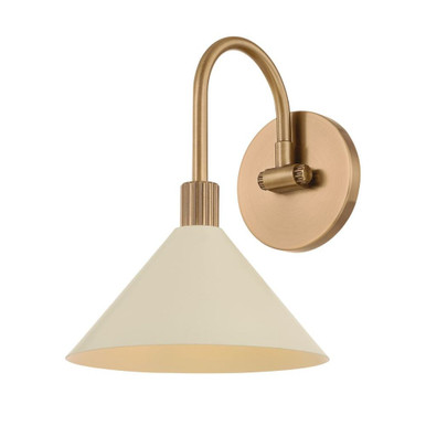 Jovani 1 Light Bath Vanity 10.25 Inch Tall and 7.75 Inch Wide by Troy - B1809-PBR/SSD