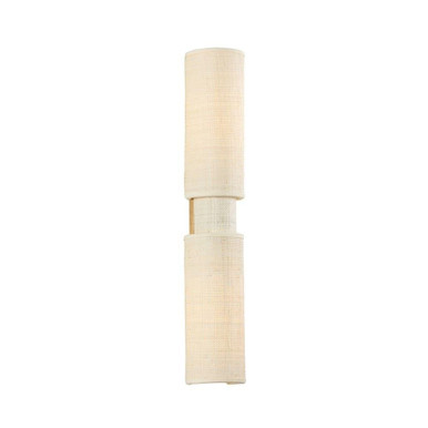 Ashton 2 Light Wall Sconce 24.5 Inch Tall and 4 Inch Wide by Troy - B2725-VGL