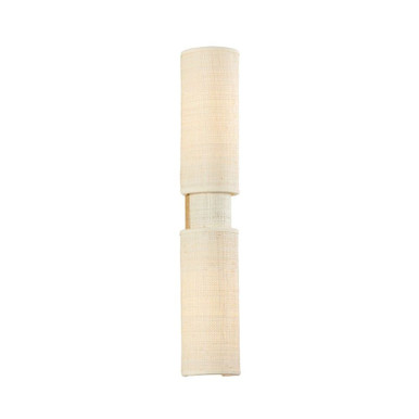 Ashton 2 Light Wall Sconce 24.5 Inch Tall and 4 Inch Wide by Troy - B2725-VGL