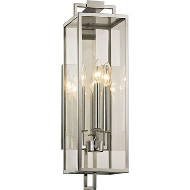 Beckham 3 Light Wall Sconce 21.5 x 6 Inches by Troy - B6532-SS
