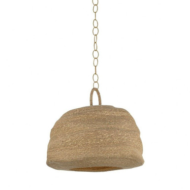 Ferrando 1 Light Pendant 19.25 Inch Tall and 25 Inch Wide by Troy - F6325-PBR