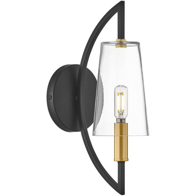 Hanley 1 Light Wall Sconce 14 Inch Tall and 5 Inch Length By Savoy House - 9-7167-1-143