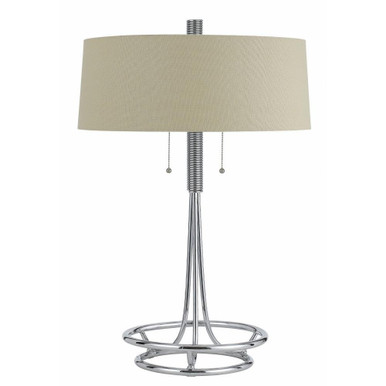 2 Light Table Lamp 30 Inches Tall and 20 Inches Wide by Cal  - BO-2744TB