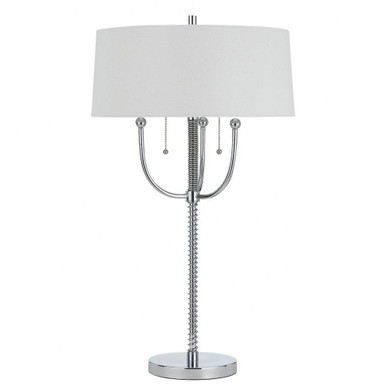 2 Light Table Lamp 31 Inches Tall and 18 Inches Wide by Cal  - BO-2742TB