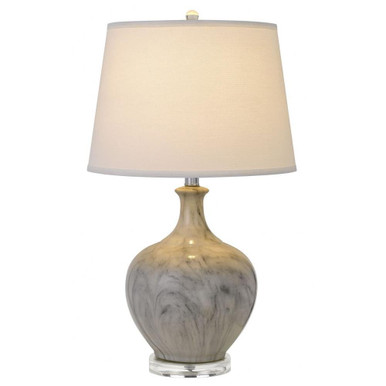 Harlingen 1 Light Table Lamp 26.5 Inches Tall and 15 Inches Wide by Cal  - BO-2934TB