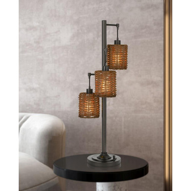 Connell 3 Light Table lamp by Cal  - BO-2992DK