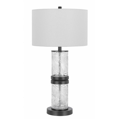 Carrington 1 Light Table Lamp with Night Light 31 x 16 Inches by Cal  - BO-3162TB