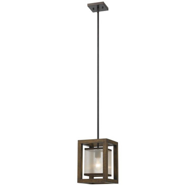 Mission 1 Light Small Pendant by Cal - FX-3536/1P