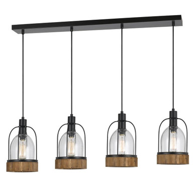 Beacon 4 Light Small Linear Island Pendant by Cal - FX-3584-4