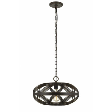 Alma 1 Light Small Chandelier by Cal - FX-3659-1
