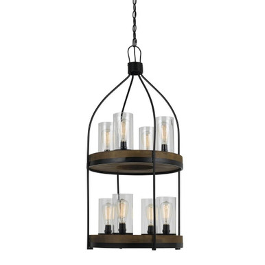 Chardon 8 Light Small Chandelier by Cal - FX-3614-8