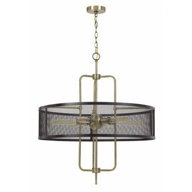 Leiden 6 Light Large Chandelier by Cal - FX-3727-6